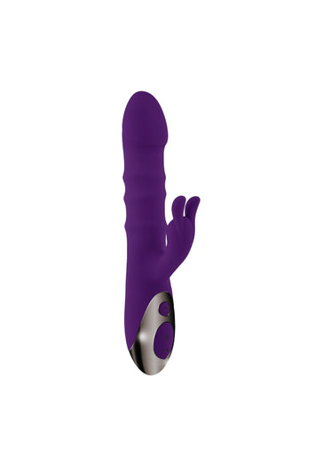 Playboy - Hop to It Rabbit Vibrataor - Purple - Stag Shop