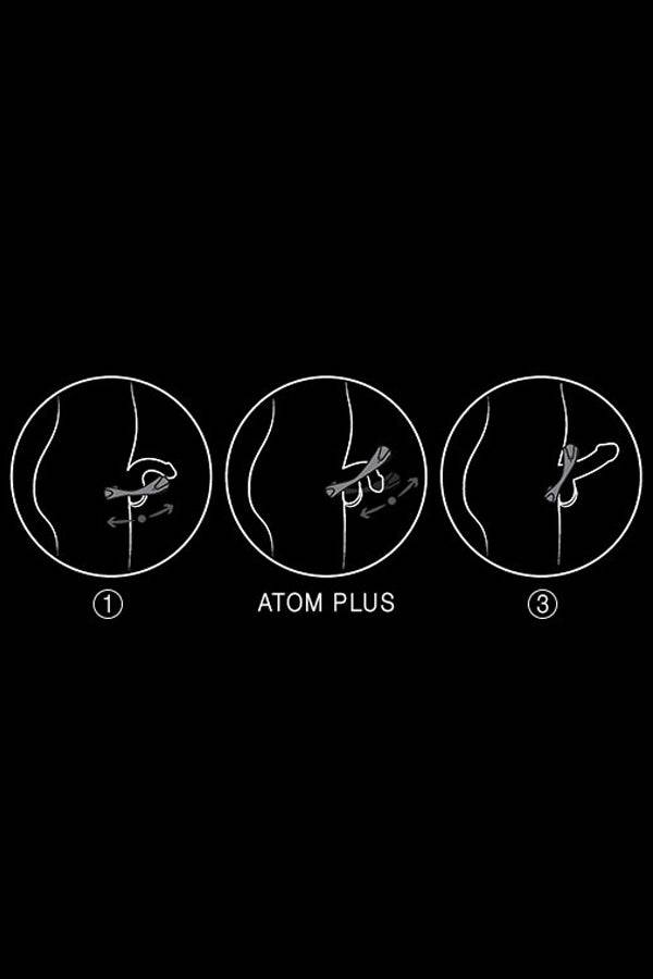 Hot Octopuss - Atom Plus Vibrating Cock Ring - Black | Stag Shop Hot Octopuss - Atom Plus Vibrating Cock Ring - Black | Stag Shop