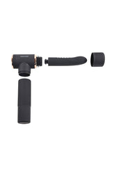 Evolved - Too Hot To Handle Thrusting & Heating Mountable Vibrator - Black - Stag Shop