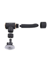 Evolved - Too Hot To Handle Thrusting & Heating Mountable Vibrator - Black - Stag Shop