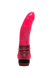 Cal Exotics - Hot Pinks - Curved Jack Vibrating Dong - 6.5 Inch - Stag Shop