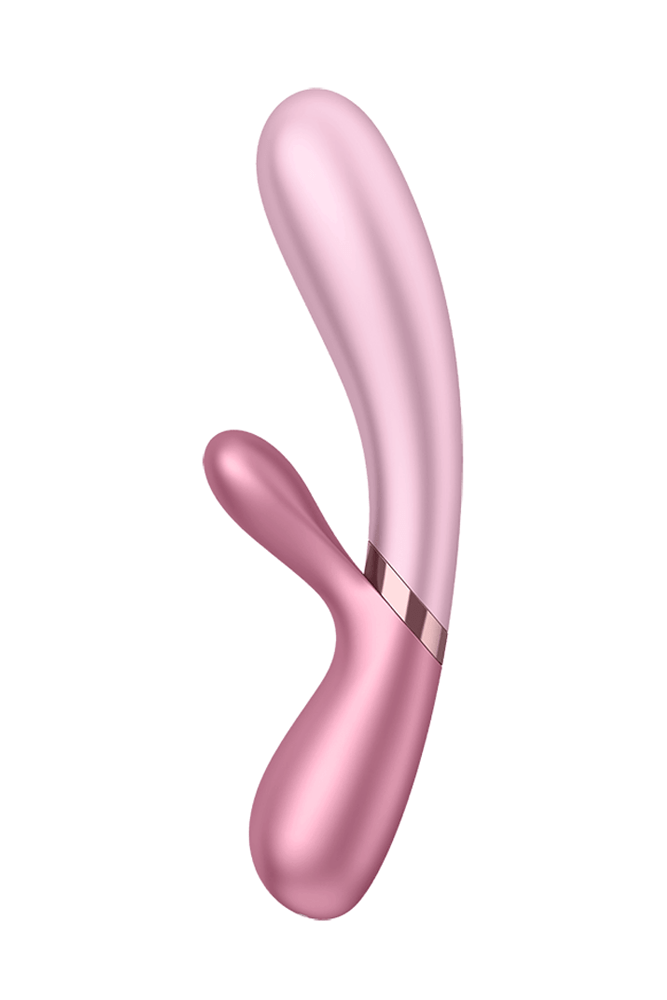 Satisfyer Hot Lover Dual Bluetooth Heating Vibrator Pink