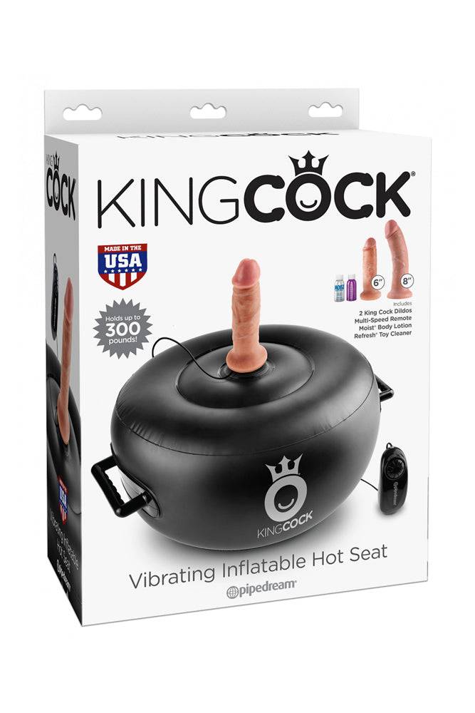 Pipedream - King Cock - Vibrating Inflatable Hot Seat - Stag Shop