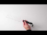 Sportsheets - Saffron Acrylic Spanker - Paddle - Black/Clear