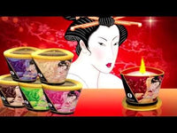 Shunga - Massage Oil Candle - 5oz - Assorted
