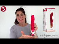 Shots Toys - Elegance - Opulent Heating Rabbit Vibrator - Black