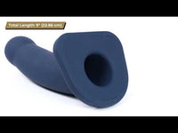 Sportsheets - Banx Silicone Hollow Dildo - Navy