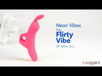 Cal Exotics - Neon Vibes - The Flirty Finger Vibe - Pink