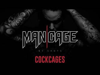 ManCage by Shots Toys - Model 01 Cock Cage - 3.5 Inch - Clear - Stag Shop
