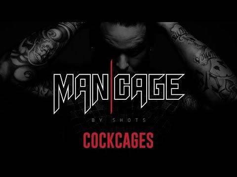 ManCage by Shots Toys - Model 04 Cock Cage - 4.5 Inch - Black - Stag Shop
