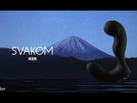 Svakom - Iker Prostate and Perineum Massager with App Control -Black