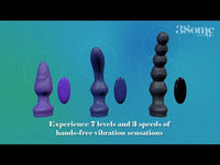 Pipedream - 3Some - Wall Banger Beads Anal Beads - Black