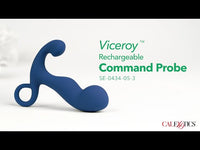 Cal Exotics - Viceroy - Rechargeable Command Probe - Blue