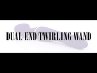 Adam & Eve - Dual End Twirling Wand Vibrator with Heated Shaft - Purple