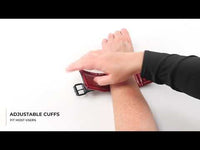 Sportsheets - Saffron Spreader Bar & Cuffs Set - 5 PC - Red/Black