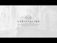 Shots Toys - Chrystalino - Stretchy Vibrating Glass Anal Plug with Suction Cup & Remote - Black