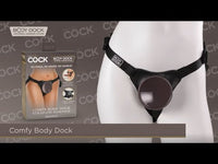 Pipedream - King Cock Elite - Beginner's Body Dock Strap-on Harness - Black