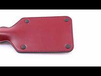 Sportsheets - Saffron Square Paddle - Black/Red