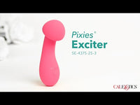 Cal Exotics - Liquid Silicone Pixies - Exciter Mini Mushroom Vibe - Pink