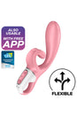 Satisfyer - Hug Me Rabbit Vibrator - Pink - Stag Shop