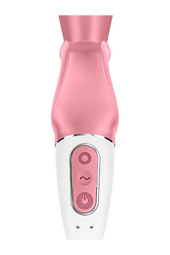 Satisfyer - Hug Me Rabbit Vibrator - Pink - Stag Shop