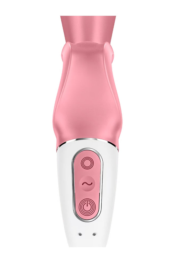 Satisfyer - Hug Me Rabbit Vibrator - Pink - Stag Shop