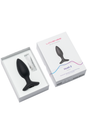 Lovense - Hush 2 Bluetooth Vibrating 1.5 Butt Plug - Black - Stag Shop