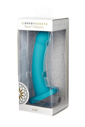Sportsheets - Hux Silicone Dildo - Turquoise - Stag Shop