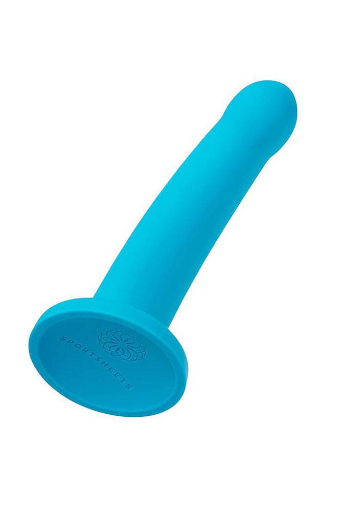 Sportsheets - Hux Silicone Dildo - Turquoise - Stag Shop