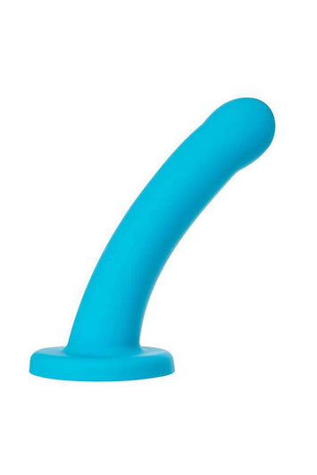 Sportsheets - Hux Silicone Dildo - Turquoise - Stag Shop