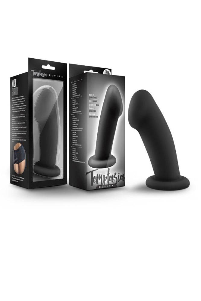 Blush Novelties - Temptasia - Elvira - Extra Girthy - Black - Stag Shop