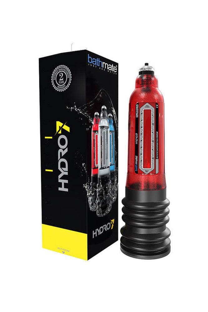 Bathmate - Hydro7 Penis Pump - Red - Stag Shop