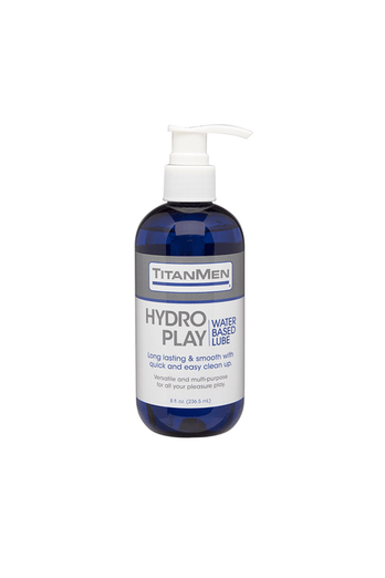 Doc Johnson - TitanMen - Hydro Play - Water-Based Lubricant - Assorted Sizes - Stag Shop