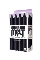 Icon Brands - Make Me Melt - Warm Drip Candles - Black - Stag Shop
