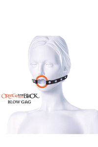 Thumbnail for Icon Brands - Orange is the New Black - Open Mouth Blow Gag - Stag Shop
