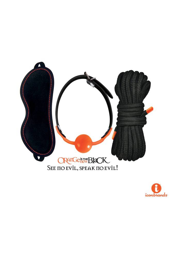 Icon Brands -  Orange is the New Black - Kit 2 See No Evil Basics Kit - Stag Shop