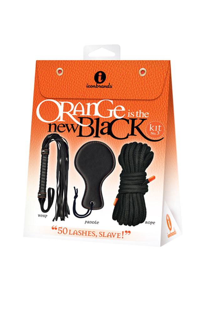Icon Brands - Orange is the New Black - Kit 3 - 50 Lashes Slave - Stag Shop