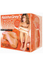 Icon Brands - Keisha Grey's Foot Fetish Masturbator - Beige - Stag Shop