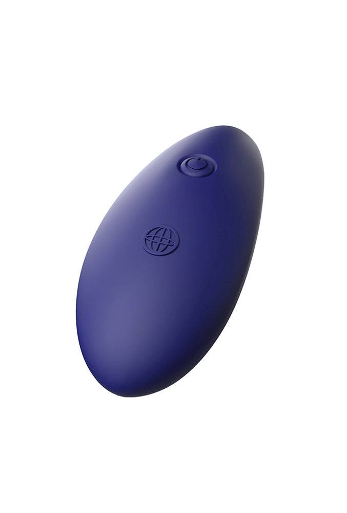 Pipedream - Icicles - No. 83 - Remote Control Vibrating Glass Butt Plug - Blue - Stag Shop