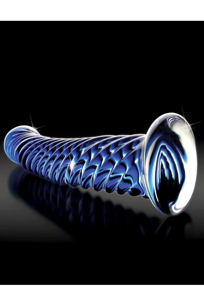 Pipedream - Icicles No. 29 Glass Dildo - Blue - Stag Shop
