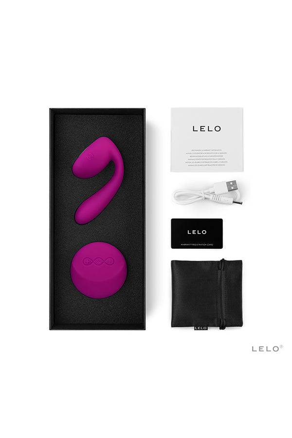 Lelo - Ida Couples Vibrator - Cerise - Stag Shop