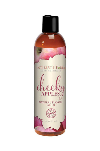 Intimate Earth - Nature Flavours Glides - Cheeky Apples - 4oz - Stag Shop