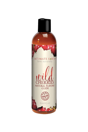 Intimate Earth - Nature Flavours Glides - Wild Cherries - 2oz - Stag Shop