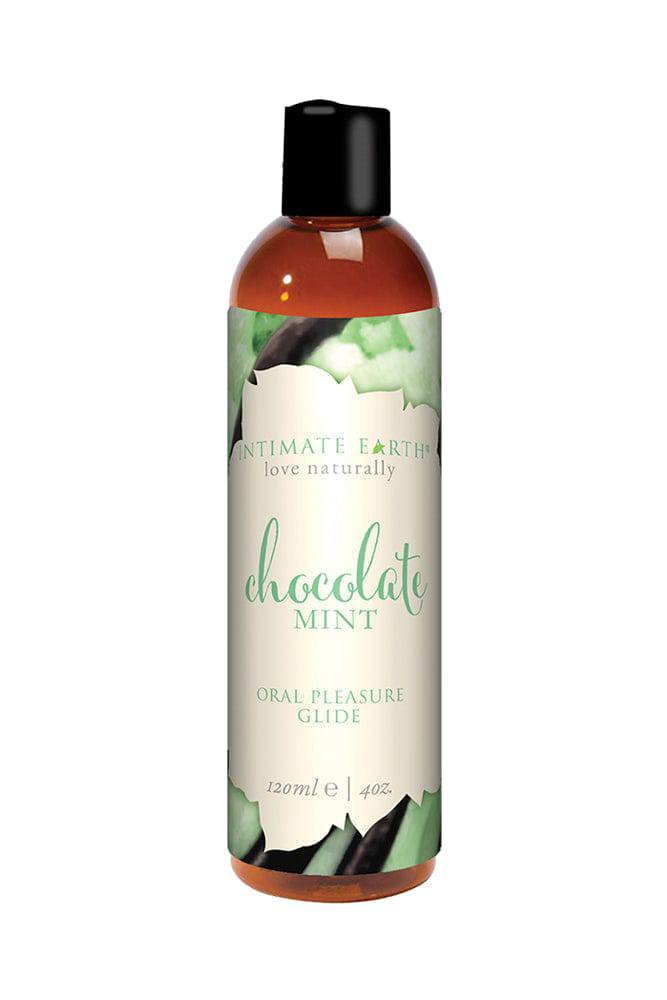 Intimate Earth - Nature Flavours Glides - Chocolate Mint - 4oz - Stag Shop