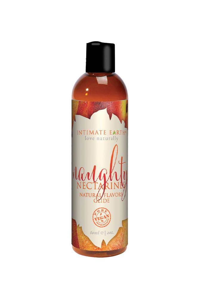 Intimate Earth - Nature Flavours Glides - Naughty Nectarines - 2oz - Stag Shop