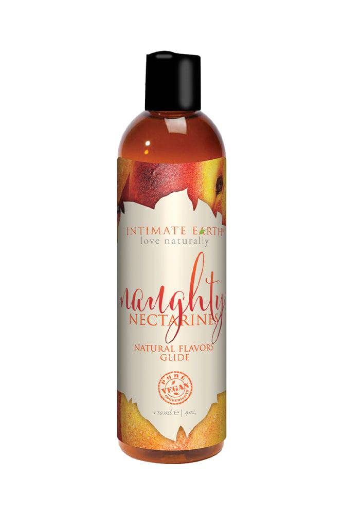 Intimate Earth - Nature Flavours Glides - Naughty Nectarines - 4oz - Stag Shop
