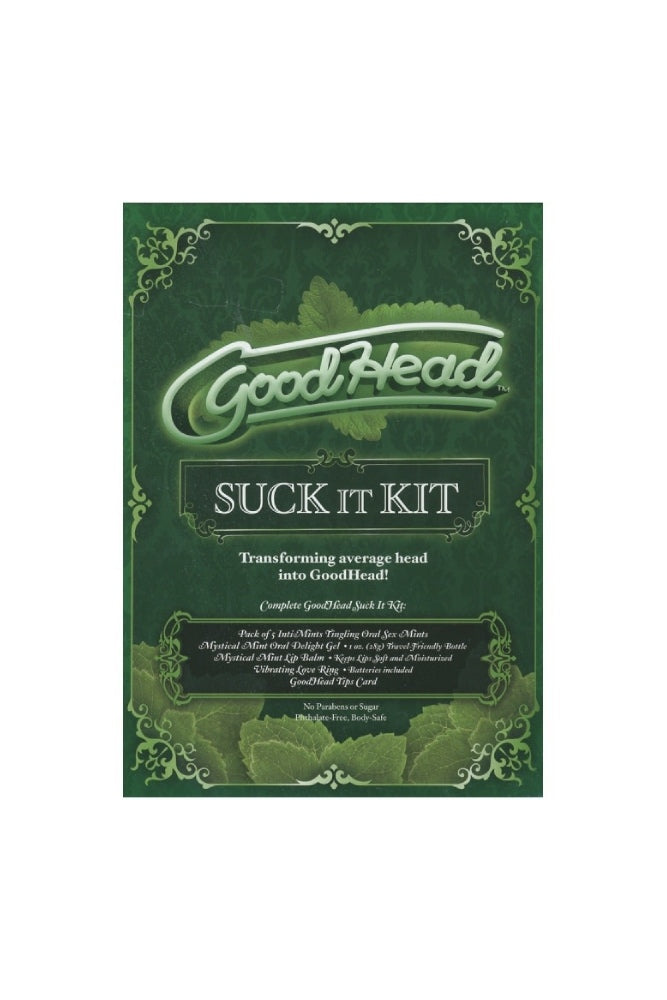 Doc Johnson - GoodHead - Suck it Kit - Stag Shop