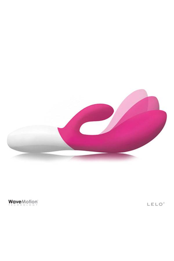 Lelo - Ina Wave Dual Action Vibrator - Cerise - Stag Shop