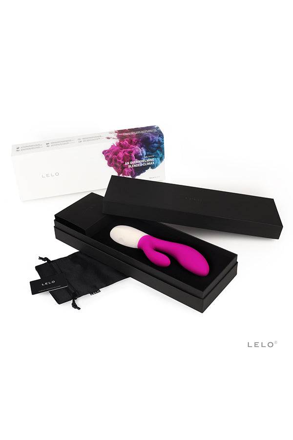 Lelo - Ina Wave Dual Action Vibrator - Cerise - Stag Shop
