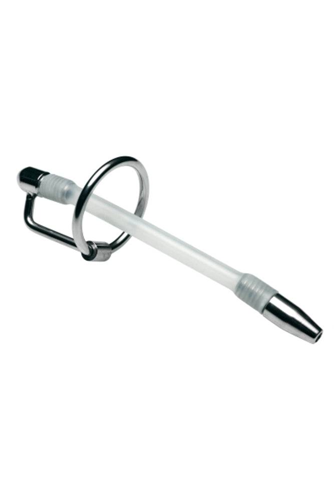 XR Brands - Master Series - Inertia Flexible Cum Thru Penis Plug - Stag Shop